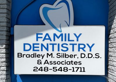 Bradley M. Silber DDS & Associates Sign